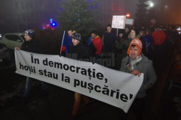 Început de săptămână cu protest la Suceava