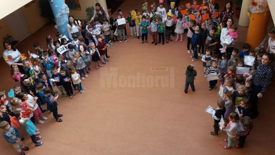 100 de zile de activități cu preșcolarii, la Grădinița “Sfântul Ioan cel Nou de la Suceava”