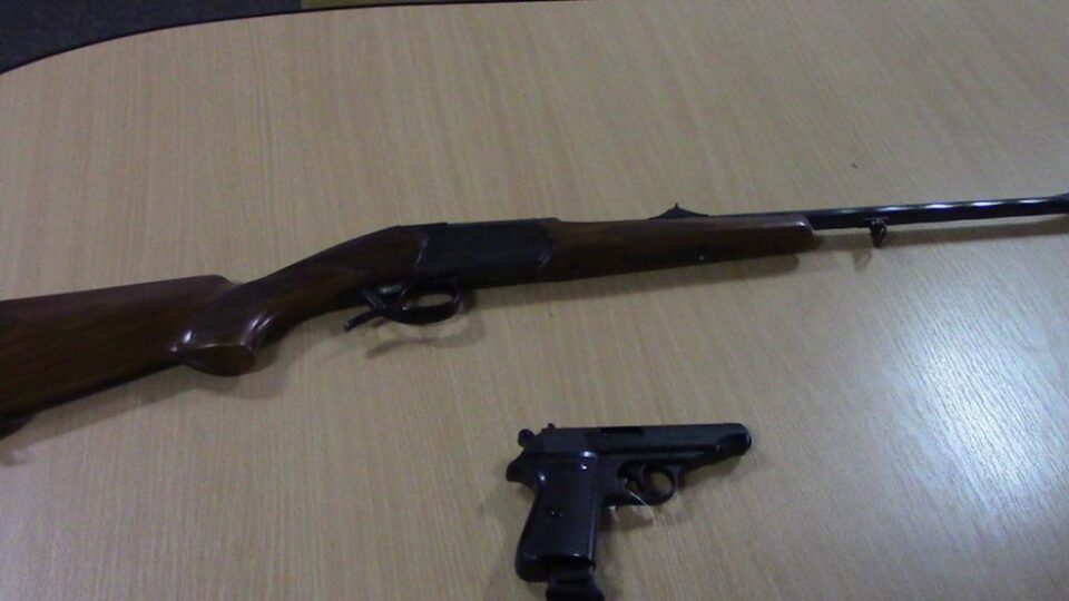 Arme ridicate și dosare penale, după un amplu control al poliției