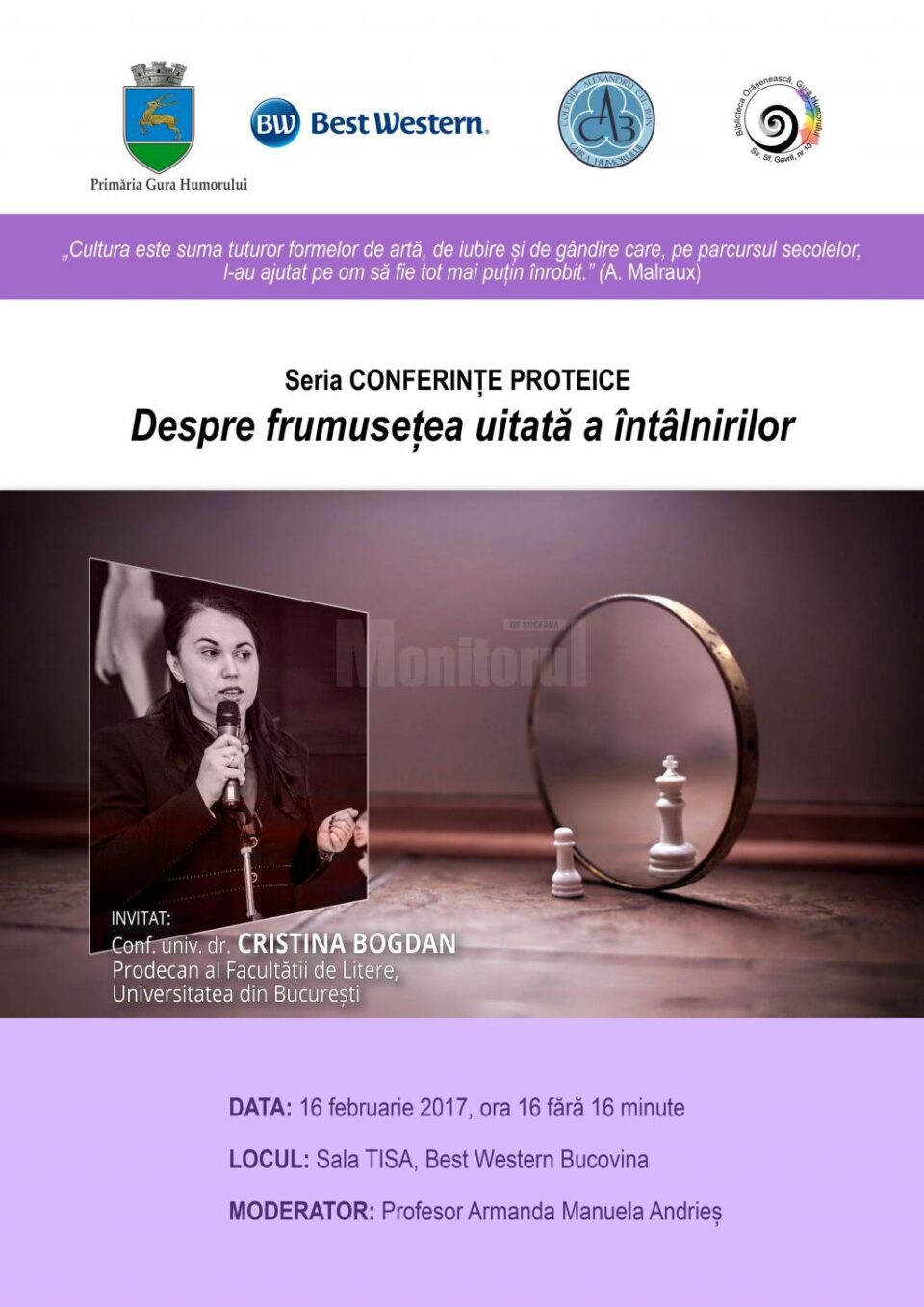 „Despre frumusețea uitată a întâlnirilor”