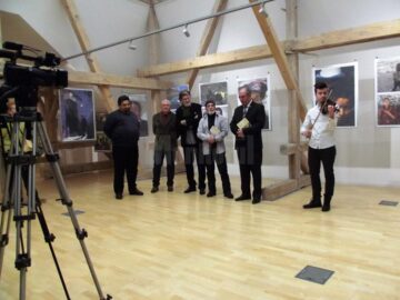 Vernisajul expoziției retrospective a artistului fotograf Ștefan Tóth, la Muzeul de Istorie Suceava