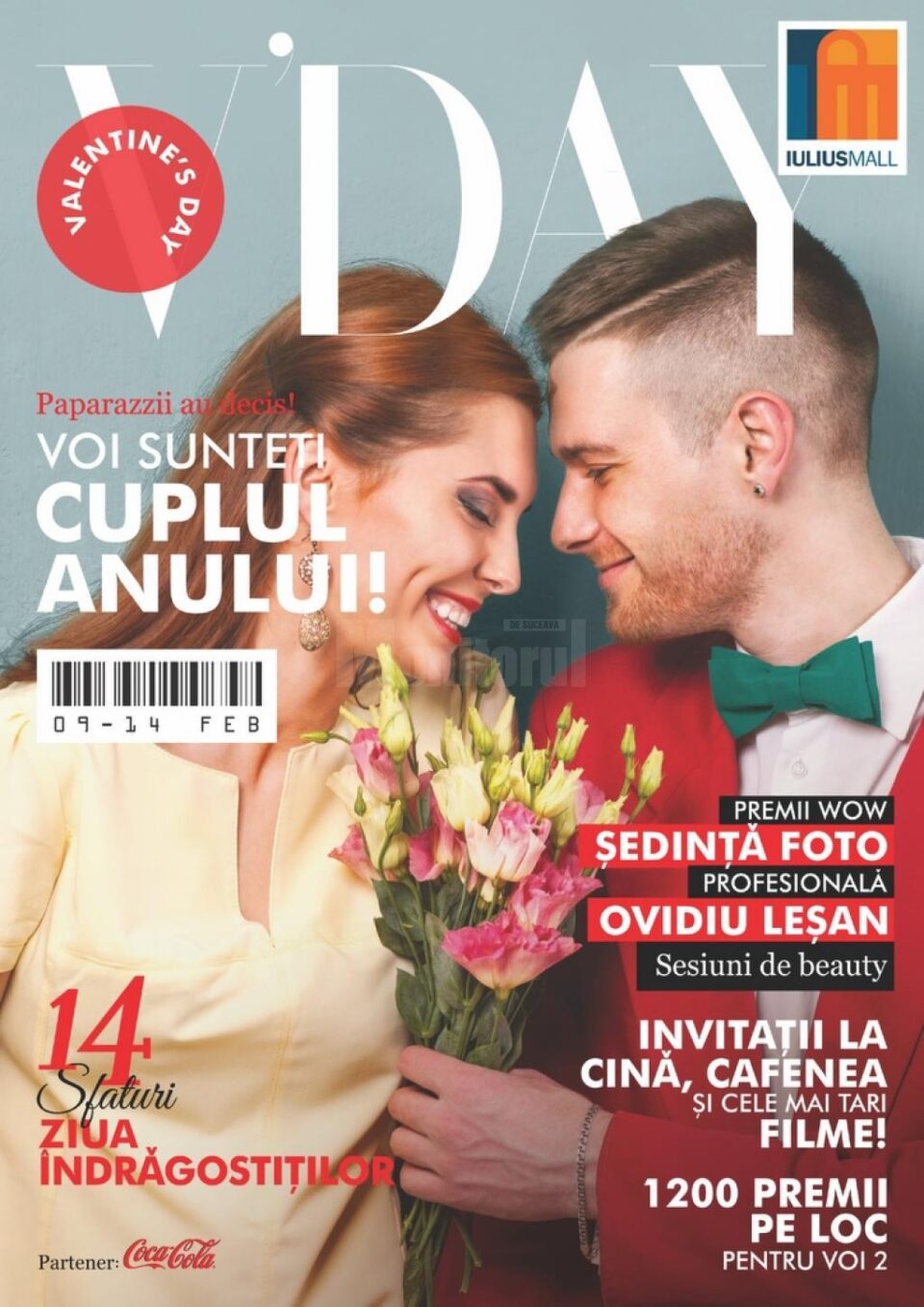 Premii pentru îndrăgostiți, la Iulius Mall Suceava