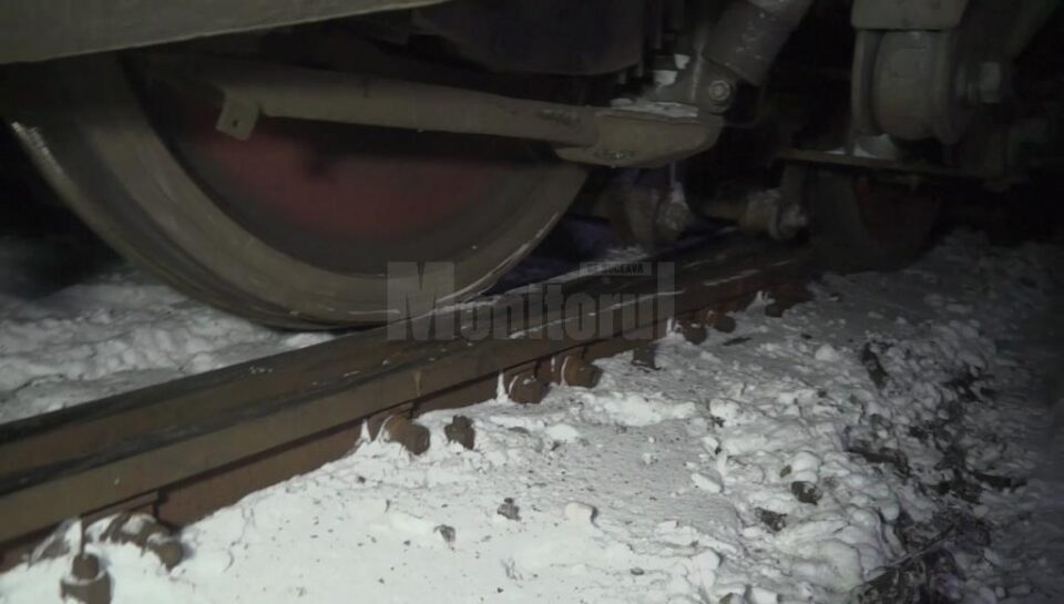 O locomotivă a deraiat lângă Gara Suceava și a afectat traficul feroviar