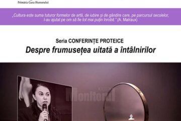 „Despre frumusețea uitată a întâlnirilor”, cu conf. univ. dr. Cristina Bogdan