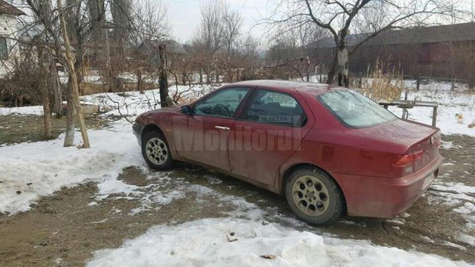 Autoturismului marca Alfa Romeo confiscat de lucrătorii vamali în aprilie 2013