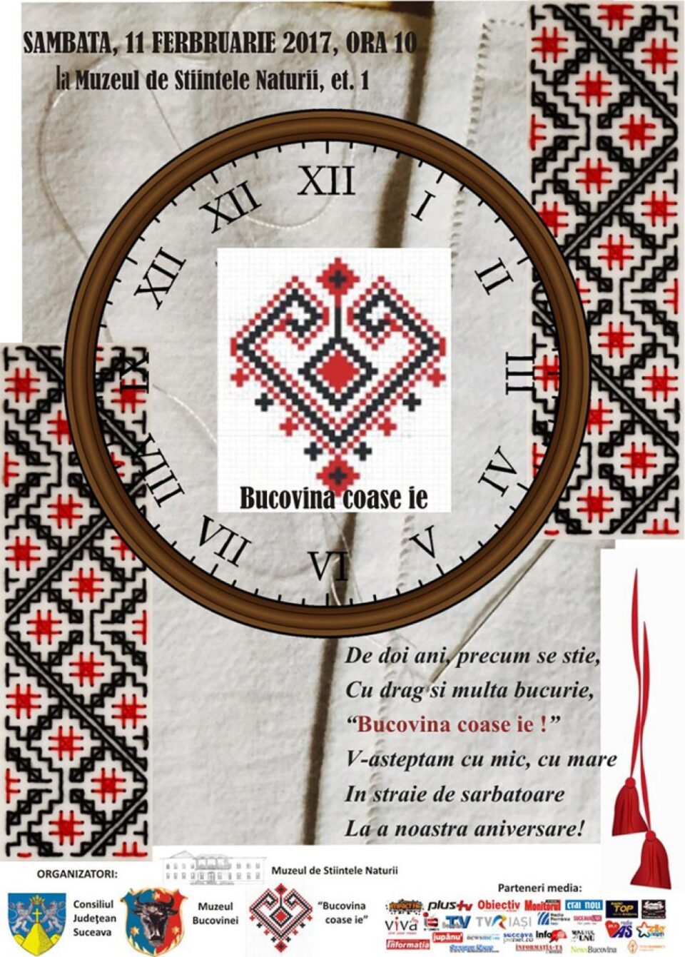 „Bucovina coase ie”, astăzi, la Muzeul de Științele Naturii