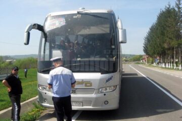 Acțiunea de control a vizat cu prioritate respectarea legislației în domeniul transporturilor rutiere publice