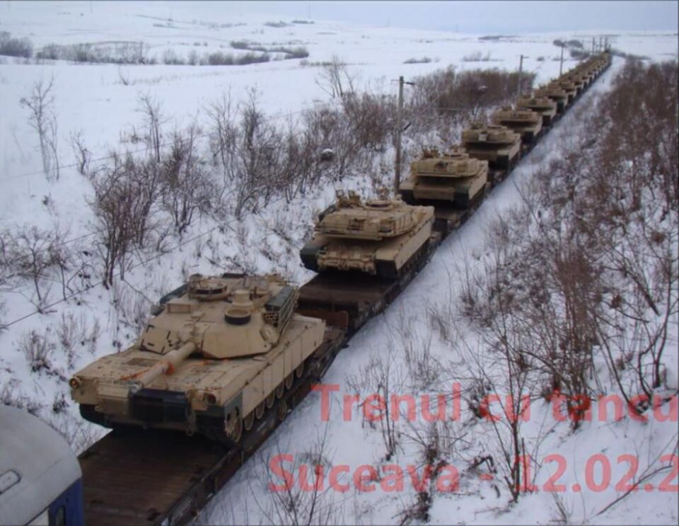 Încă un transport de tancuri americane a tranzitat Suceava