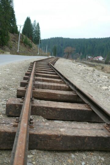 În Moldovița, mocănița merge mai departe