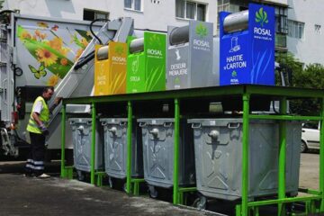 Sistem subteran de colectare a gunoiului