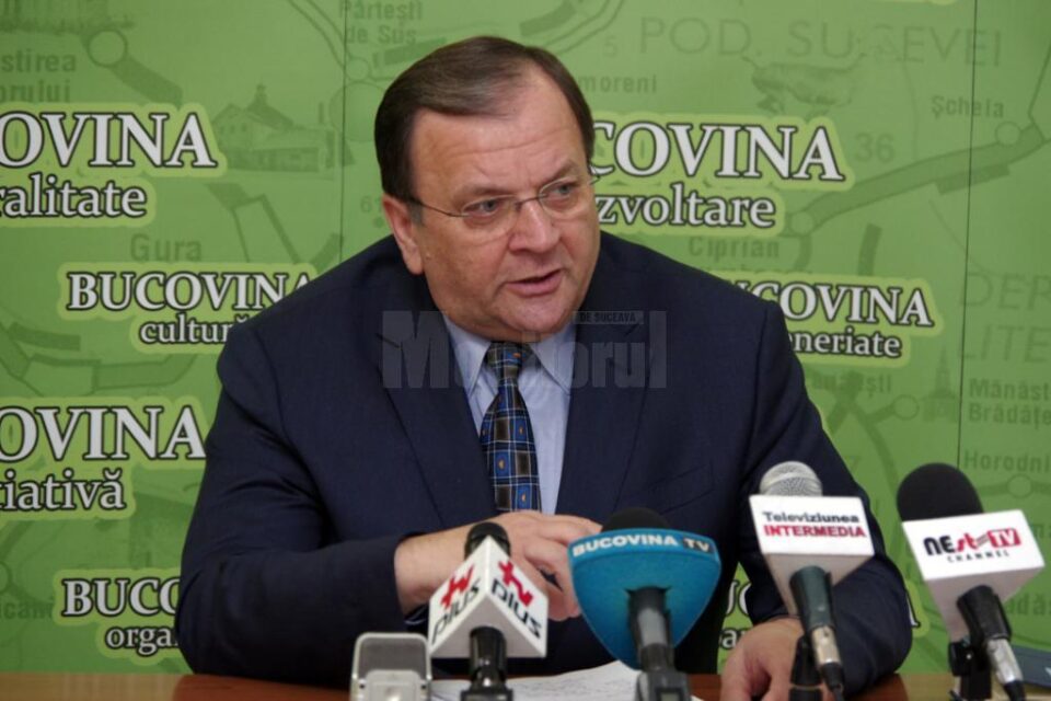 Președintele Consiliului Județean Suceava, Gheorghe Flutur