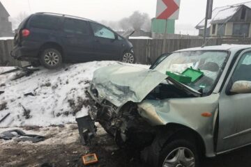 Accident rutier în localitatea Boroaia