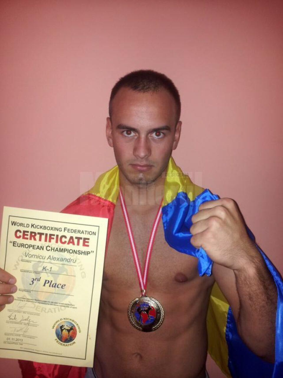 Sportivul clubului Devencea din Suceava, Alexandru Vornicu