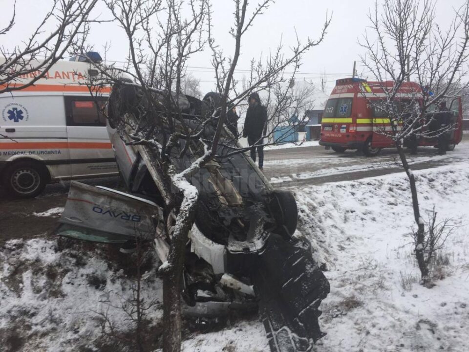 Accidentul petrecut la Drăgușeni
