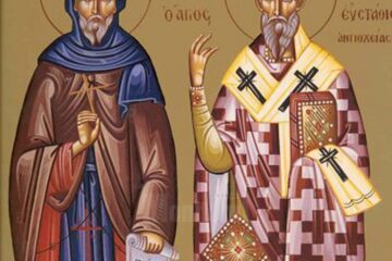 Sfântul Cuvios Timotei și Sfântul Eustatie
