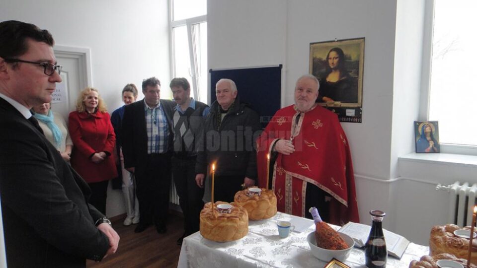 Noua locație a Compartimentului boli dermato-venerice a fost sfințită