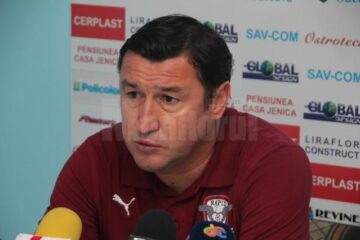 Viorel Moldovan crede că arbitrajul din meciul de ieri a fost „ciudat”