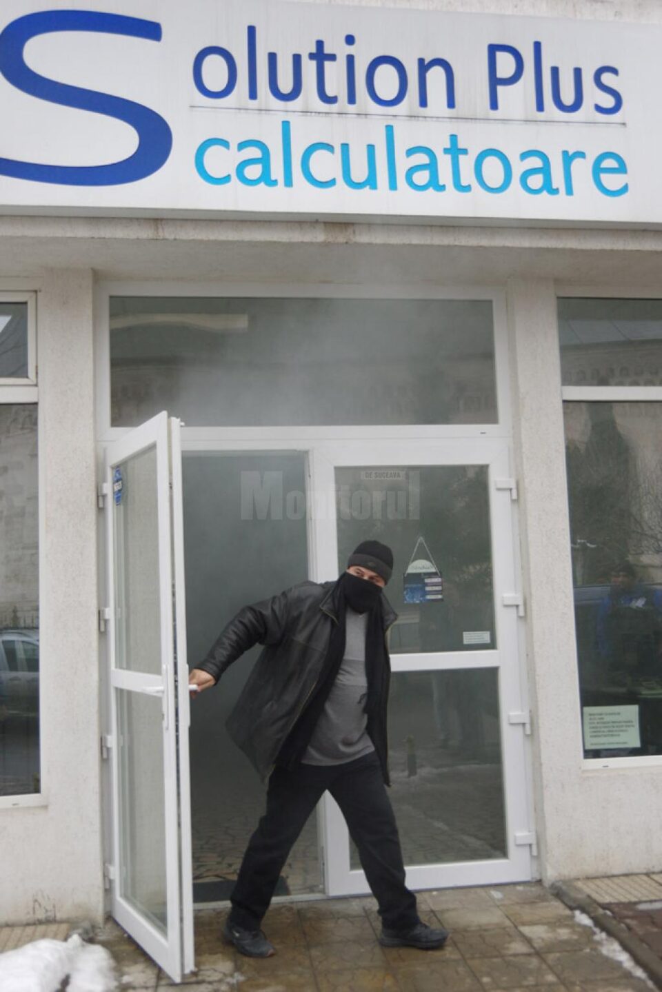 Sediul firmei Solution Plus unde s-a realizat simularea