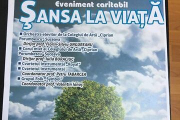 Spectacol caritabil pe scena Centrului Cultural „Bucovina” pentru un cadru didactic diagnosticat cu cancer