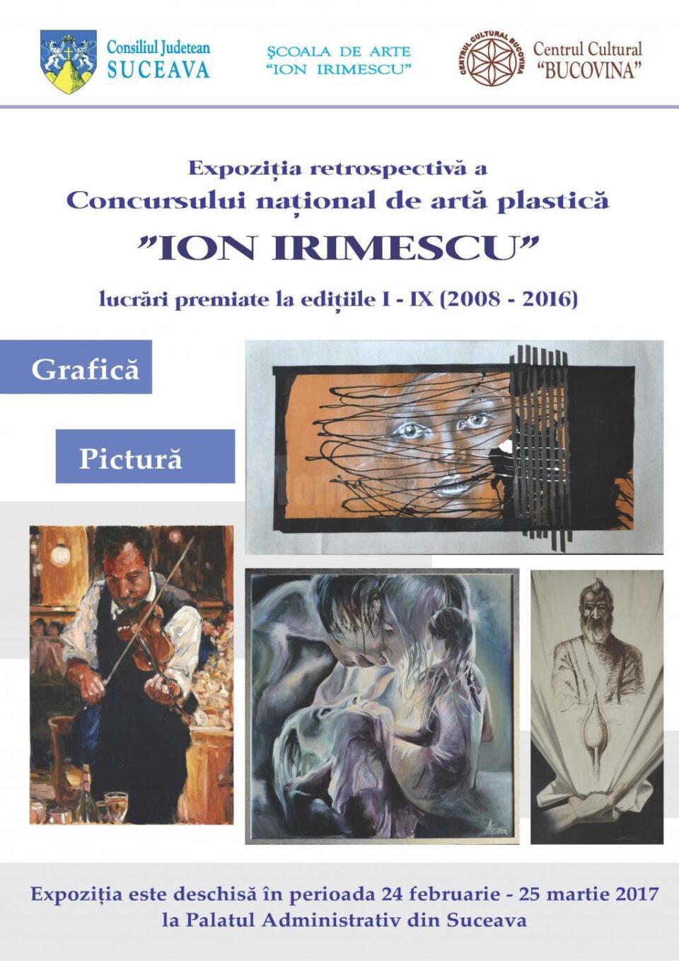 Expoziția retrospectivă a Concursului național de artă plastică „Ion Irimescu”