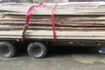 Transportul oprit de jandarmi