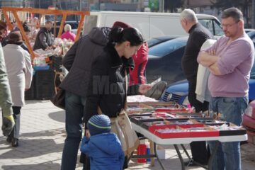 Comerțul stradal de mărțișoare din municipiul Suceava, autorizat în opt zone