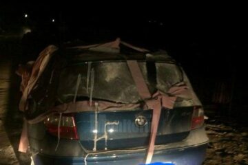 Halul în care a fost găsită mașina