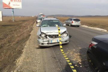 Mașina condusă de cetățeanul italian