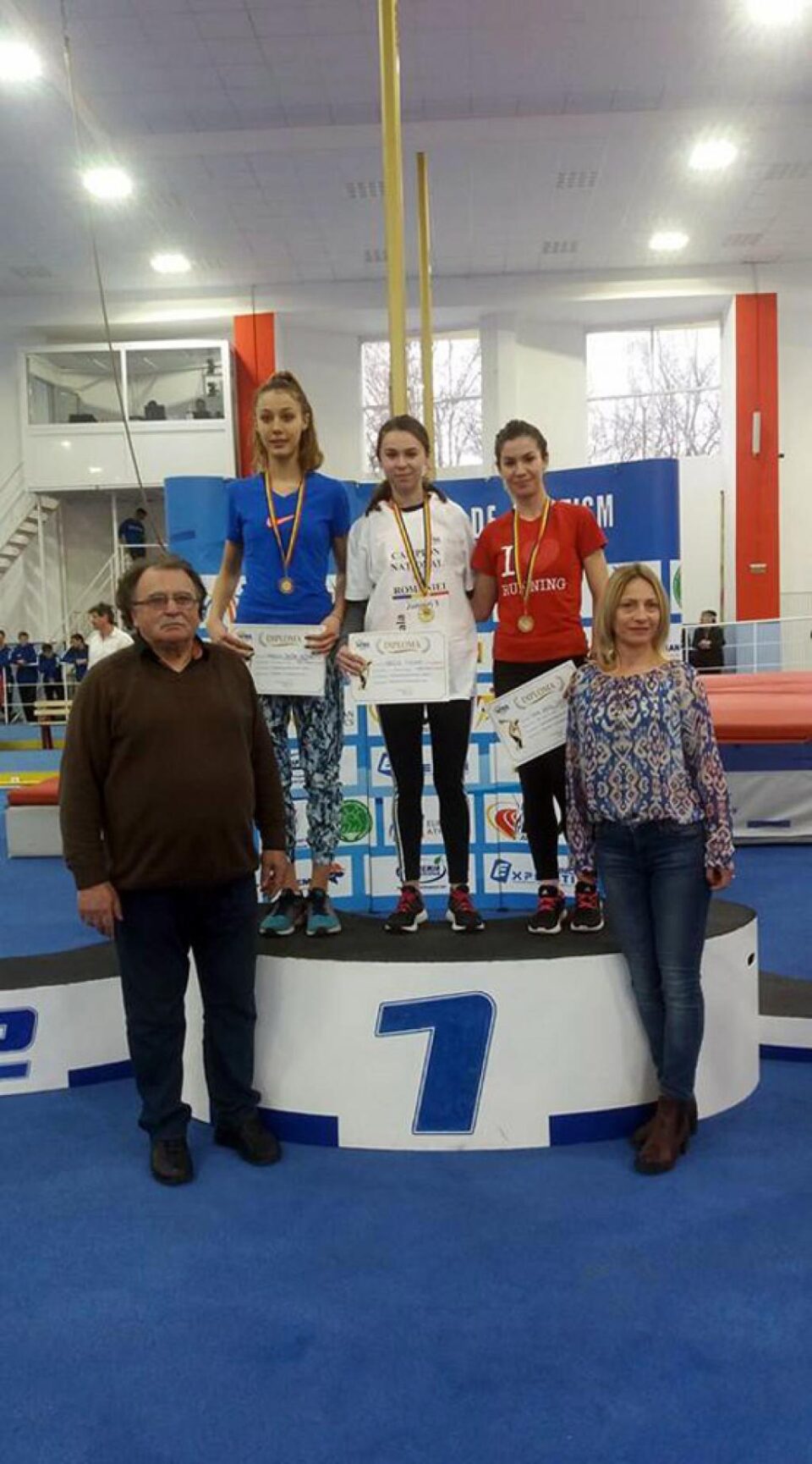 Angelica Olenici a devenit campioană națională de sală în proba de 1500 de metri