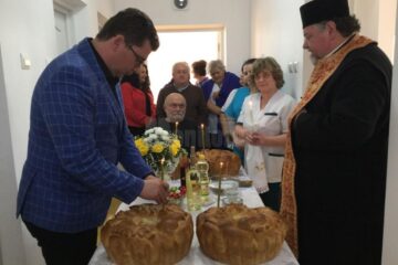 Sfințirea celui de-al doilea pavilion al secției de psihiatrie din spitalul rădăuțean