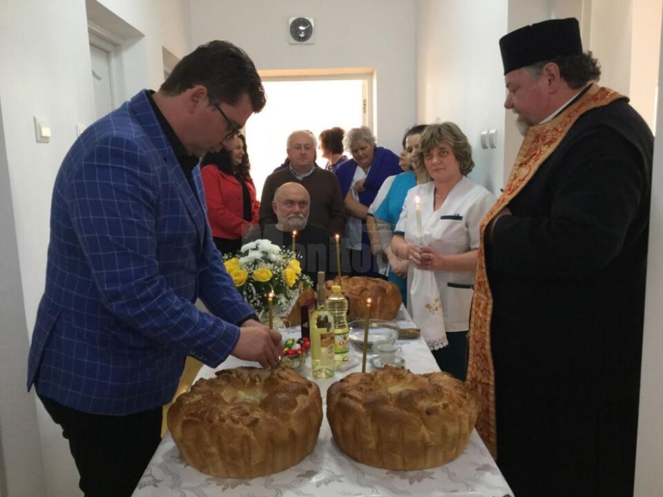 Sfințirea celui de-al doilea pavilion al secției de psihiatrie din spitalul rădăuțean