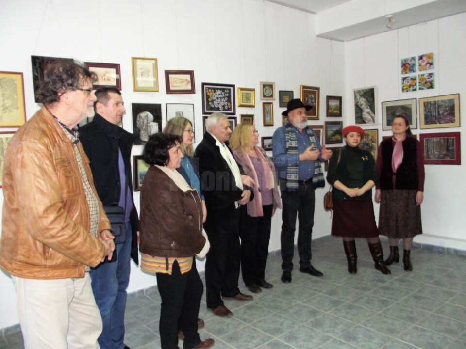 Vernisajul expoziției „Miniaturi de Martie”