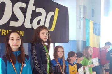 Ioana Ursu, de la CSȘ Suceava, a fost declarată cea mai bună sportivă la categoria fete 11 ani