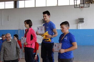 Tudor Buzilă a câștigat aurul individual la juniori II