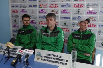 Daniel Lung, Cristi Popovici și Daniel Bălan (de la stânga la dreapta) cred că Foresta are puterea de a se impune la Balotești