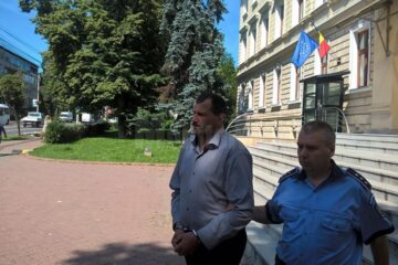 Vasile Marocico, în vara lui 2016, când a fost arestat preventiv