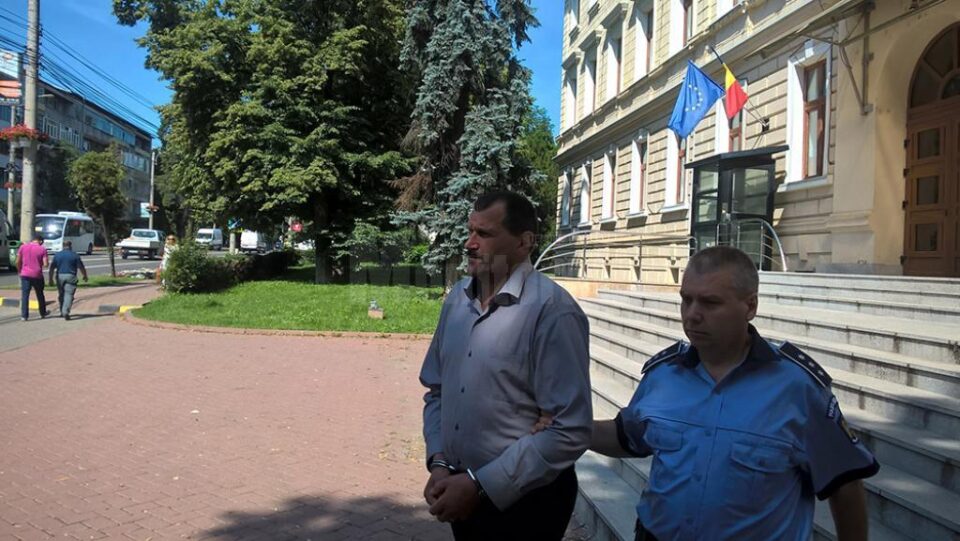 Vasile Marocico, în vara lui 2016, când a fost arestat preventiv