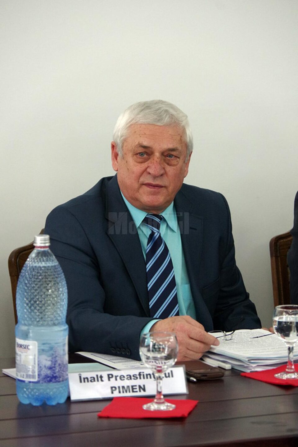 Inspectorul școlar general, prof. Gheorghe Lazăr