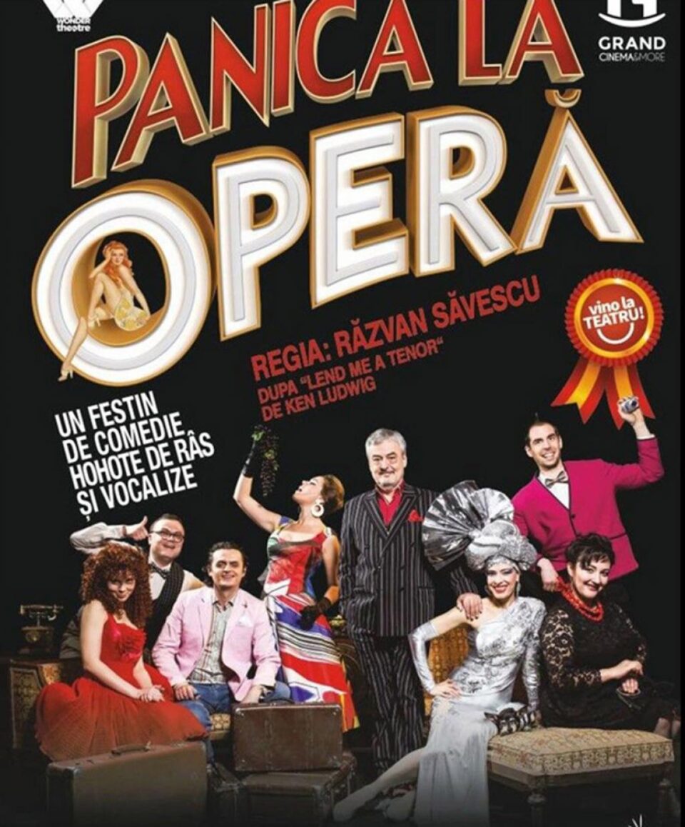 Spectacolul „Panică la Operă”, un festin de comedie, marți, pe scena Casei de Cultură Suceava Spectacolul „Panică la Operă”, un festin de comedie, marți, pe scena Casei de Cultură Suceava