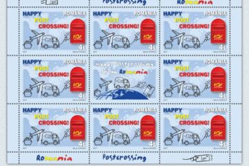 Emisiune de mărci poștale dedicată pasionaților de „Postcrossing”