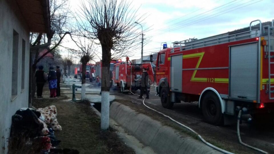 Intervenția pompierilor