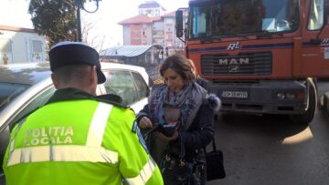 Garofina Solcan a fost legitimată și mai apoi sancționată de Poliția Locală Suceava