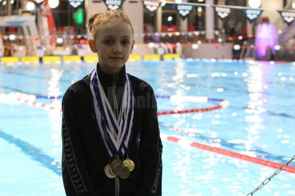 Delia Ostafi a câștigat opt medalii la un puternic concurs în Germania