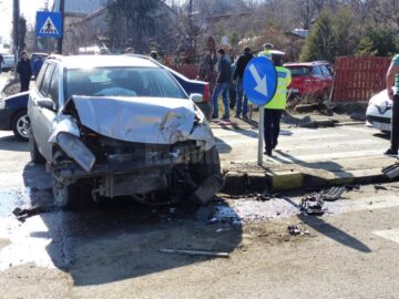 Accident spectaculos pe Serpentine, după ce un șofer nu a acordat prioritate