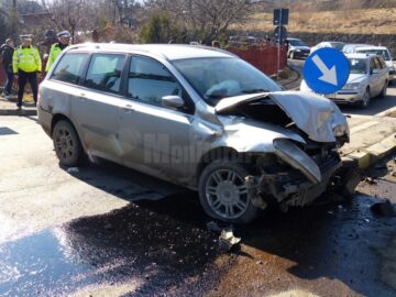 Accident spectaculos pe Serpentine, după ce un șofer nu a acordat prioritate