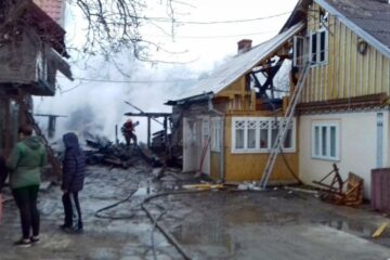 Incendiul a lăsat dezastru în urmă