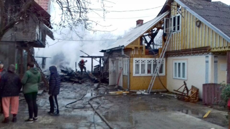 Incendiul a lăsat dezastru în urmă