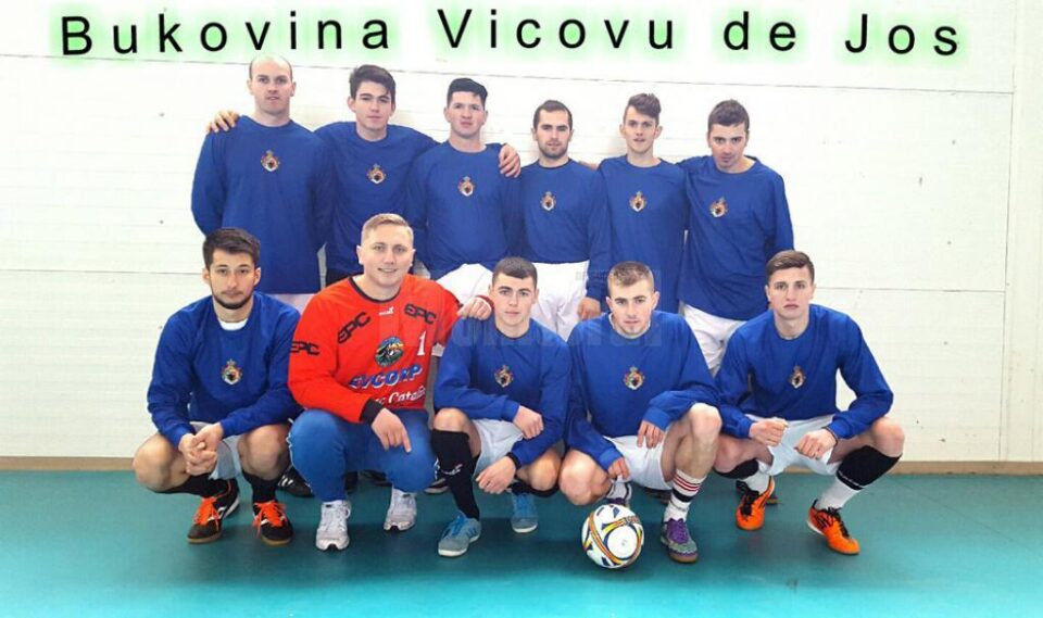 Bukovina Vicovu de Jos ocupă locul 7 în Liga a II-a de futsal