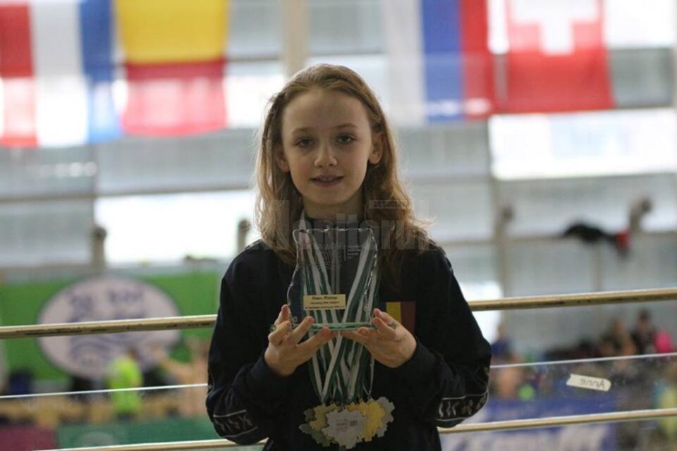 Delia Ostafi a câștigat opt medalii la un puternic concurs în Germania