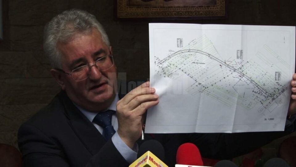Primarul Ion Lungu a prezentat traseul rutei ocolitoare